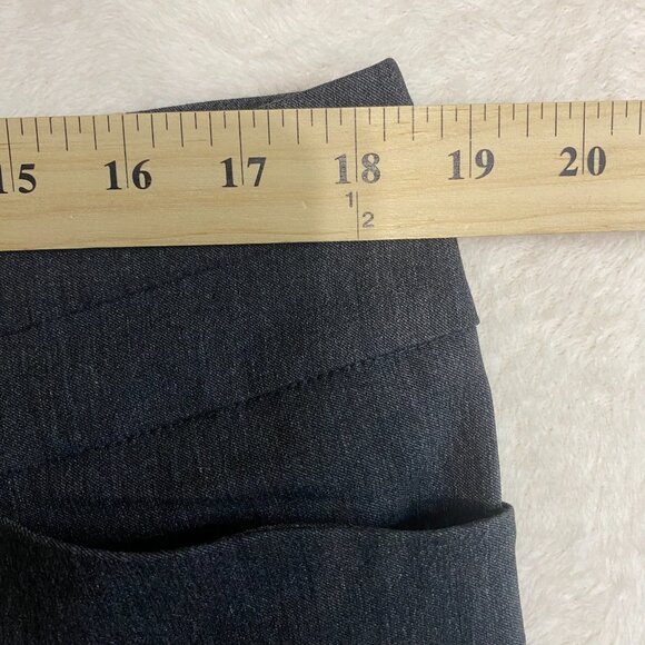 NWT Lane Bryant Women's Dress Pants sz 16 Gray Lafayette Flared Leg Rayon Nylon - Picture 10 of 12